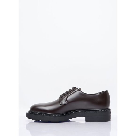 Prada Men Leather Lace-Up Shoes - Picture 4 of 7